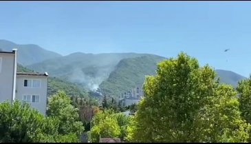 Bursa Yıldırım'da korkutan yangın! -2