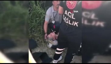 Sakarya'da kaza geçiren kadın şokun etkisiyle 'Ben öldüm mü' diye sordu