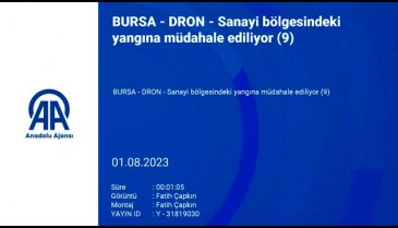 Bursa'da fabrika yangını 4,5 saattir devam ediyor! 10 fabrika yanıyor