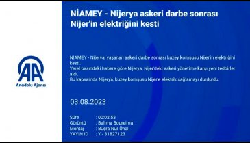 Nijerya Nijer'in askeri darbe sonrası elektriğini kesti