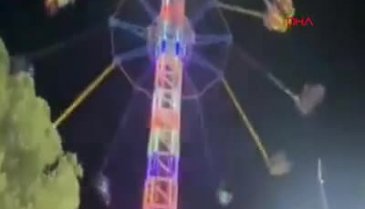 İzmir'de lunapark kazasında 6 kişi yaralanmıştı! Kaza anının görüntüleri ortaya çıktı