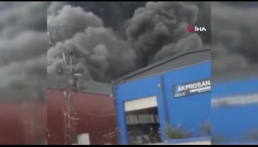 Tekirdağ'da kimya fabrikasında yangın!
