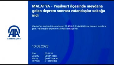 Malatya'da deprem oldu -2