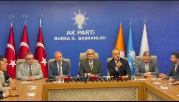 AK Partili Yusuf Ziya Yılmaz'dan Bursa'da yerel seçim açıklaması