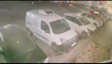 Kocaeli'nde 19 yaşındaki gencin 6. kattan düşüş anı kameraya yansıdı