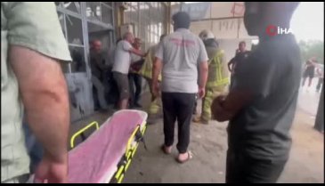 Bursa'da yakıt dolu varil bomba gibi patladı: 1 ağır yaralı