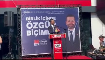 CHP'de Özgür Şahin ilçe başkanlığına adaylığını açıkladı -2