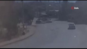 Bursa'da virajı alamadı kontrolden çıkıp kaza yaptı!