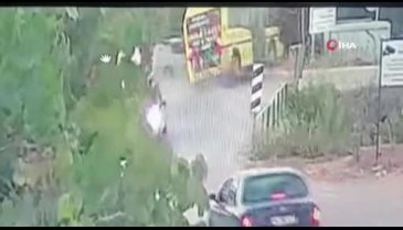 Bursa'da 2 kişinin öldüğü kazanın kamera görüntüleri çıktı