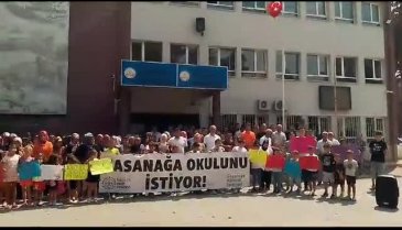 Bursa'da Hasanağa okulunu istiyor: Güvenli eğitim için seslendiler