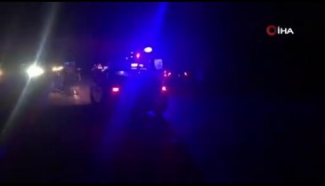 Bursa'da kazaya müdahale eden 2 polise otomobil çarptı