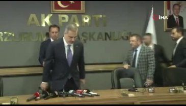 Hakan Fidan, Erzurum'da