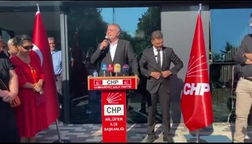 CHP Nilüfer'de devir teslim