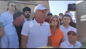 Memleket Partisi Genel Başkanı Muharrem İnce'den Dumlupınar Şehitliği'ne ziyaret
