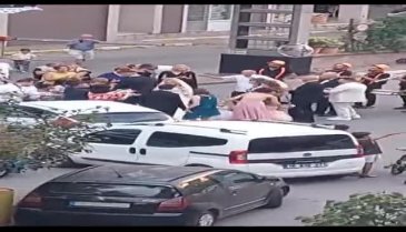 Bursa'da modern gelin alma töreni