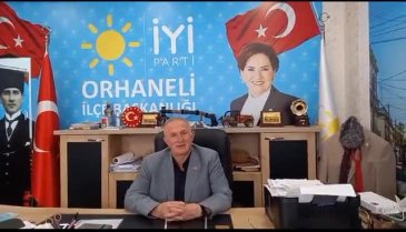 İYİ Parti Orhaneli İlçe Başkanı Aslan: Gençlerin umutları karartılmış vaziyette
