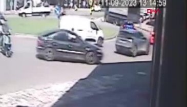 Bursa'da kamyon ile bisikletli sürücü çarpıştı