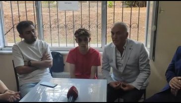 Memleket Partisi Bursa'dan Karacabey'de Suriyeliler tarafından darp edilen Erkan ve ailesine ziyaret -2