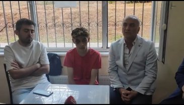 Memleket Partisi Bursa'dan Karacabey'de Suriyeliler tarafından darp edilen Erkan ve ailesine ziyaret -4