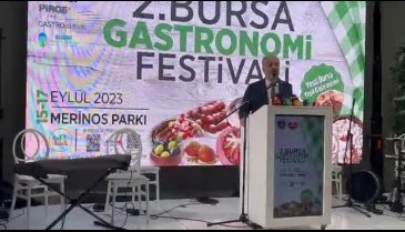 Bursa Gastronomi Festivali'nin galası düzenlendi