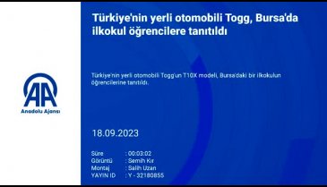 Bursa'da Togg ilkokul öğrencilerine tanıtıldı