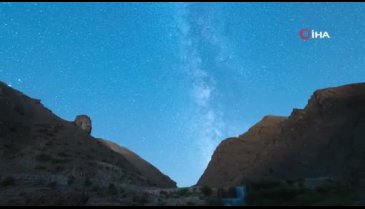 Erzincan'da yıldızların görsel şöleni