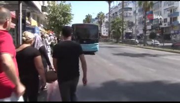Antalya'da ücretsiz toplu taşıma memnuniyeti