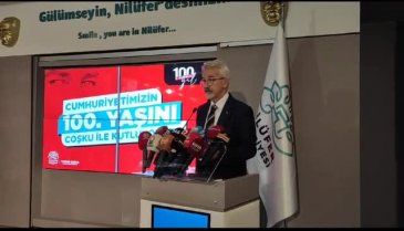 Nilüfer Cumhuriyet'in 100'üncü yaşını coşkuyla kutlayacak