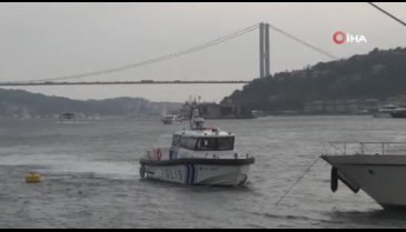 İstanbul'da bir tekne alabora oldu! Teknedeki 4 kişi kurtarıldı