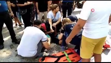 Bursa İnegöl'de trafik kazası: 1 çocuk yaralandı