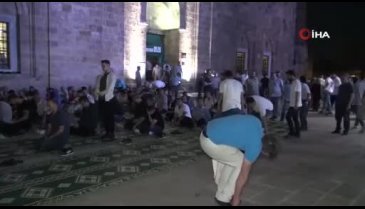 Bursa'da Mevlid Kandili'nde Ulu Cami doldu taştı