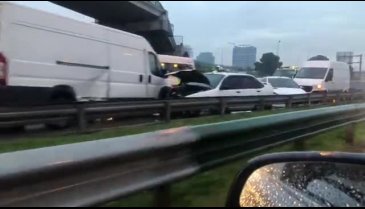Bursa'da zincirleme kaza!