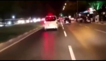 Bursa'da ölümüne makas! Amatör kameralar yansıdı