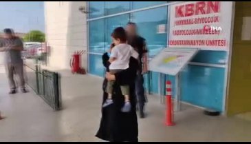 Bursa'da 2 yaşındaki çocuk çivi yuttu