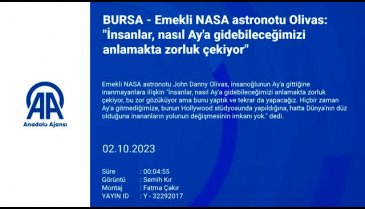 Emekli NASA astronotu Olivas: Hepimiz aynı uzay mekiğindeki astronotlarız