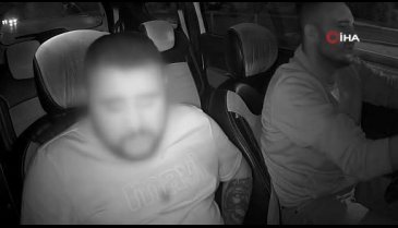 Antalya'da taksici korku dolu anlar yaşadı!