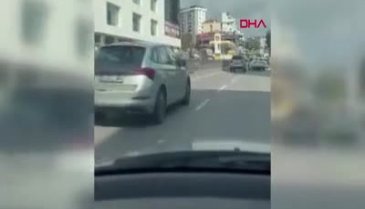 İstanbul'da cipin önünü kesip bıçakla saldırdı