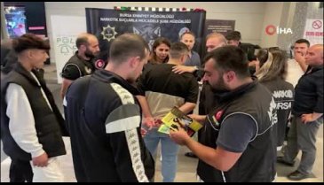 Bursa'da Narkotik Şube Müdürlüğü vatandaşları bilgilendirdi