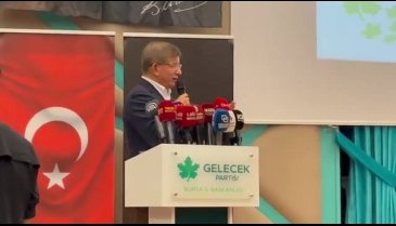 Davutoğlu Bursa'da Filistin üzerinden Erdoğan'a seslendi! "Bu Erdoğan'a hiç yakışmaz"