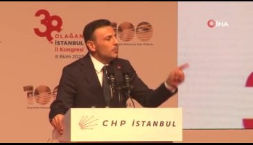 CHP İstanbul İl Kongresi'nde arbede