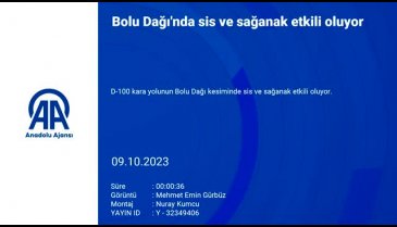 Bolu Dağı kesiminde sis etkili oluyor