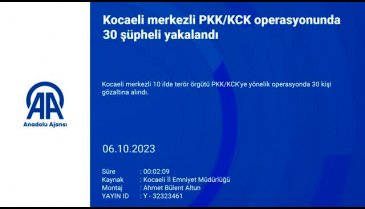 Bursa dahil 10 ilde yapılan operasyonlarda yakalanan 32 zanlı adliyede