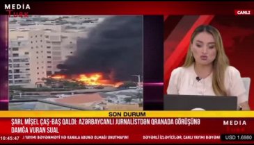Azerbaycan TV sunucusu Hamas liderlerinin namaz videosuna sert tepki gösterdi