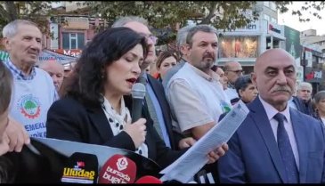 Bursa'da Ankara katliamının 8. yıl dönümü anılıyor!