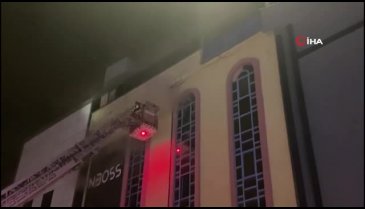 Bursa'da mobilya imalathanesinde korkutan yangın!