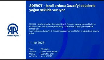 İsrail ordusu Gazze'yi obüslerle yoğun şekilde vuruyor