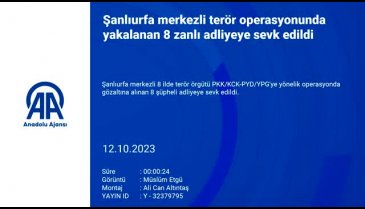 Bursa dahil sekiz ilde terör operasyonu! Zanlılar adliyeye sevk edildi