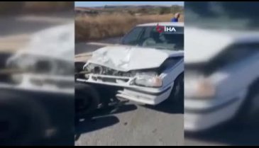 Tekirdağ'da otomobil ile at arabası çarpıştı! 2 kişi yaralandı