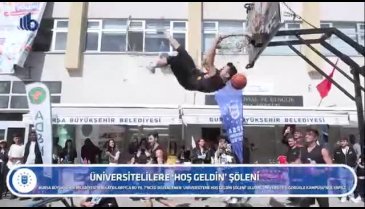 Büyükşehir'den "Üniversitene Hoş Geldin" şöleni