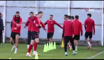 Sivasspor, Kasımpaşa maçı için hazırlıklarını sürdürdü